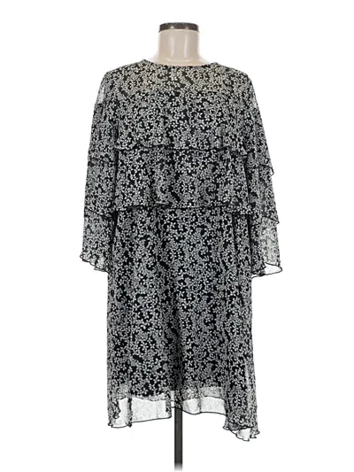 Pre-owned Who What Wear Casual Dress In Black