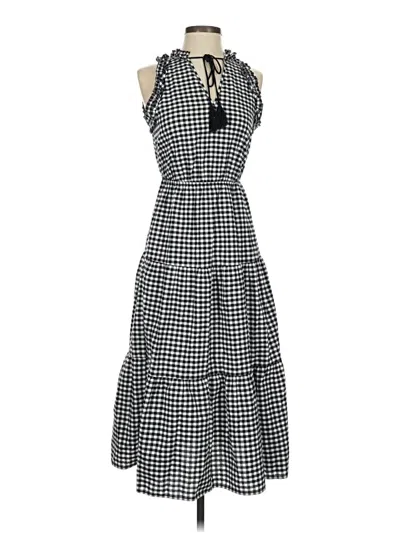 Pre-owned Who What Wear Casual Dress In Black