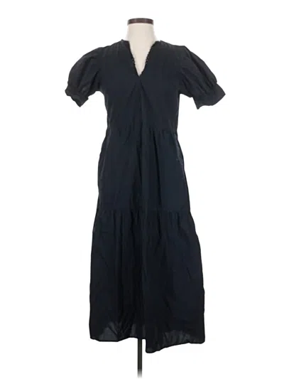 Pre-owned Who What Wear Casual Dress In Black
