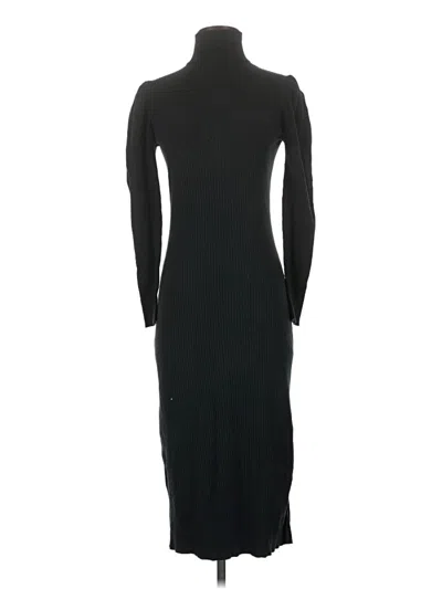 Pre-owned Who What Wear Casual Dress In Black