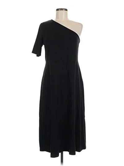 Pre-owned Who What Wear Casual Dress In Black