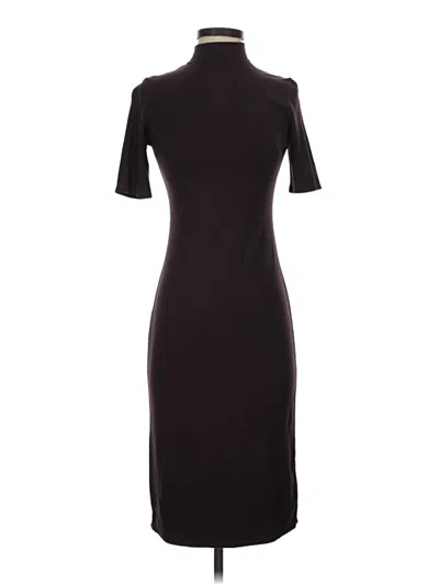 Pre-owned Who What Wear Casual Dress In Black