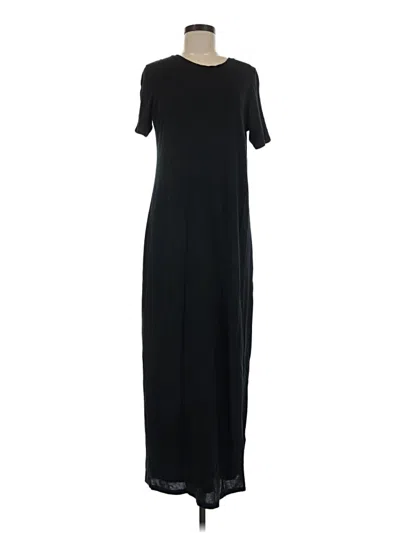 Pre-owned Who What Wear Casual Dress In Black