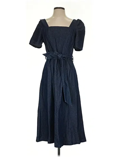 Who What Wear Casual Dress In Blue