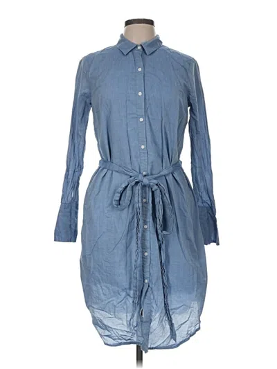 Pre-owned Who What Wear Casual Dress In Blue