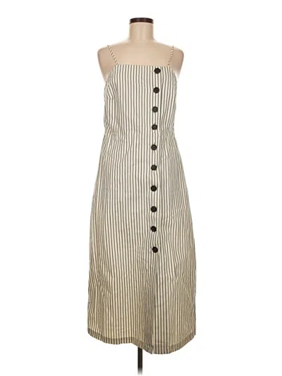 Pre-owned Who What Wear Casual Dress In Brown