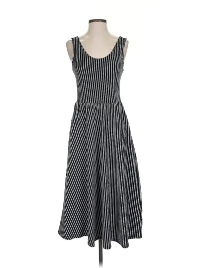 Pre-owned Who What Wear Casual Dress In Gray