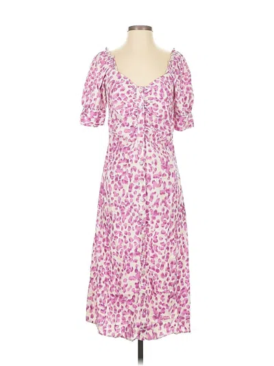 Pre-owned Who What Wear Casual Dress In Pink