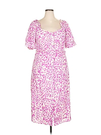 Pre-owned Who What Wear Casual Dress In Pink