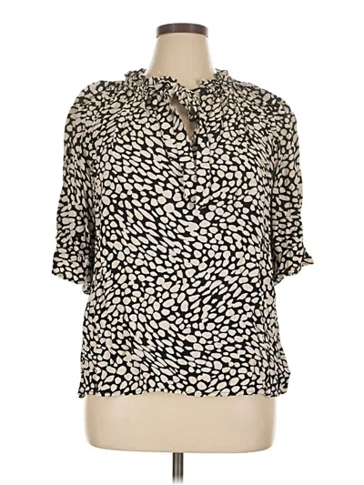 Pre-owned Who What Wear Casual Dress In Tan