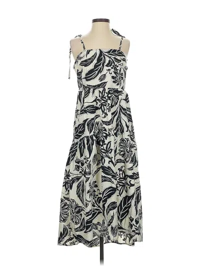 Pre-owned Who What Wear Casual Dress In White