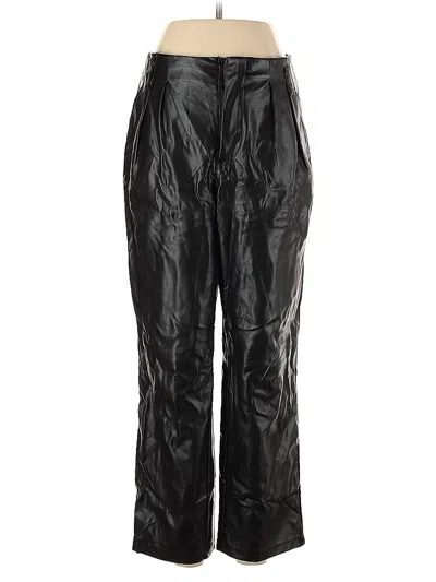 Pre-owned Who What Wear Casual Pants In Black