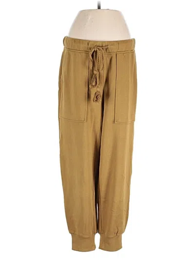 Pre-owned Who What Wear Casual Pants In Tan
