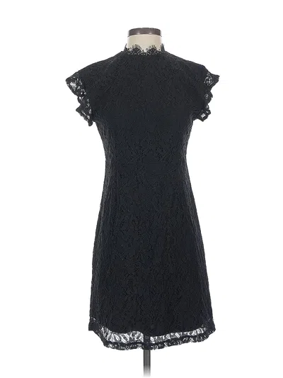 Pre-owned Who What Wear Cocktail Dress In Black
