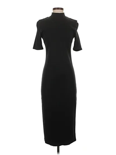 Pre-owned Who What Wear Cocktail Dress In Black
