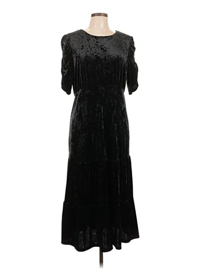 Pre-owned Who What Wear Cocktail Dress In Black