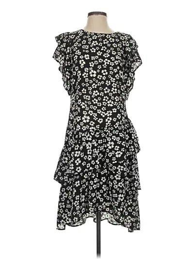 Pre-owned Who What Wear Cocktail Dress In Black