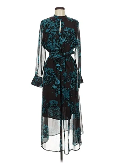 Pre-owned Who What Wear Cocktail Dress In Blue