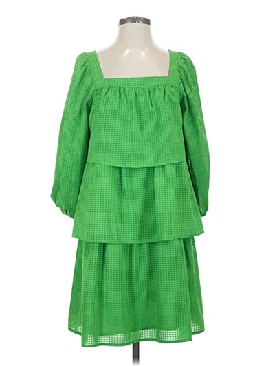 Pre-owned Who What Wear Cocktail Dress In Green