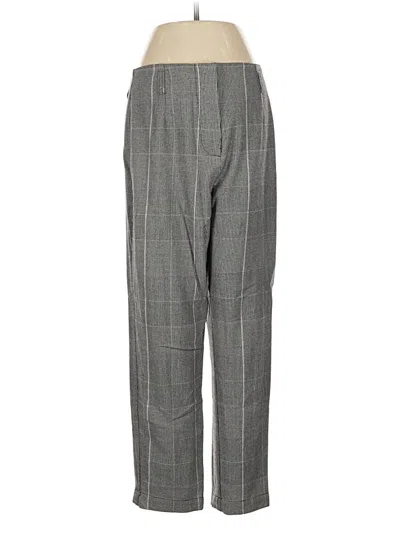 Pre-owned Who What Wear Dress Pants In Gray