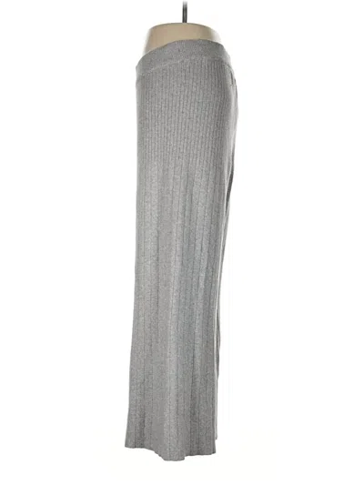 Pre-owned Who What Wear Dress Pants In Silver