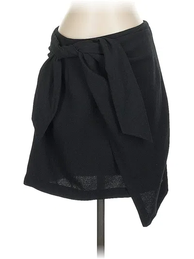 Pre-owned Who What Wear Formal Skirt In Black