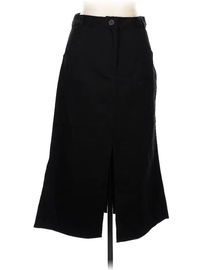 Pre-owned Who What Wear Formal Skirt In Black