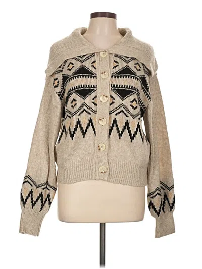 Pre-owned Who What Wear Jacket In Tan