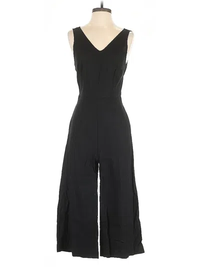 Pre-owned Who What Wear Jumpsuit In Black