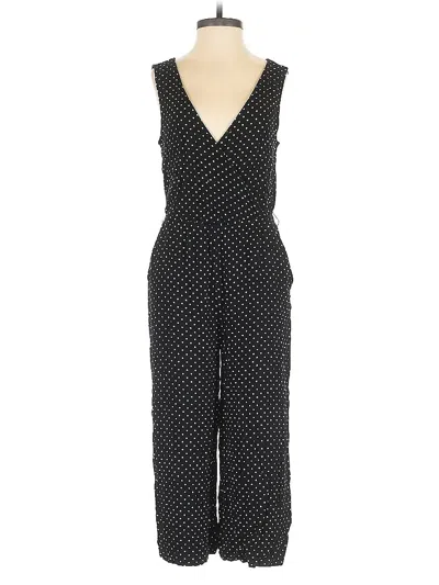 Pre-owned Who What Wear Jumpsuit In Black