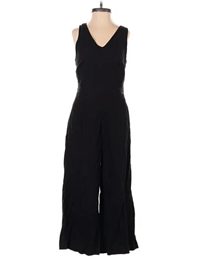 Pre-owned Who What Wear Jumpsuit In Black