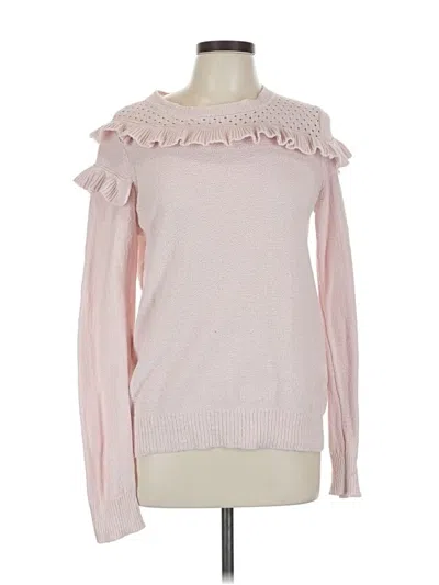 Pre-owned Who What Wear Pullover Sweater In Pink