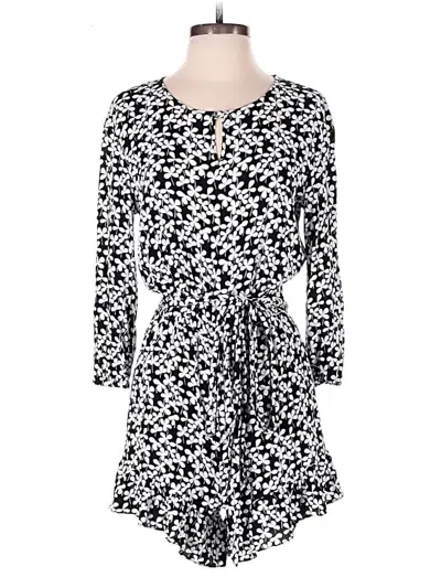 Pre-owned Who What Wear Romper In Black