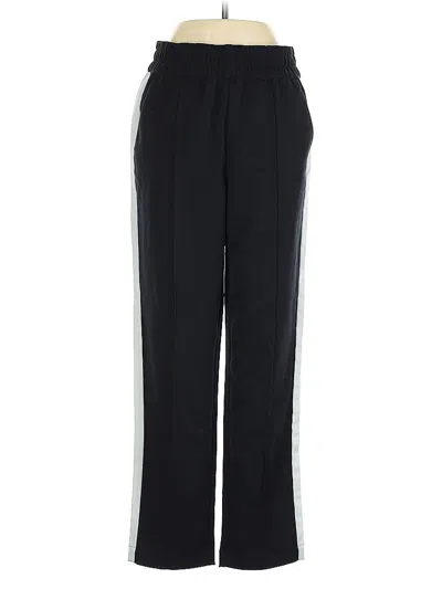 Pre-owned Who What Wear Track Pants In Black