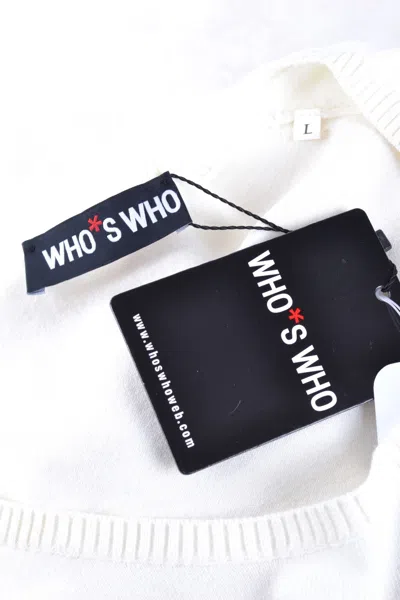 Who*s Who Who's Who T Shirt Beige In Multi