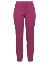 Who*s Who Woman Pants Mauve Size 6 Polyester, Virgin Wool, Elastane In Purple