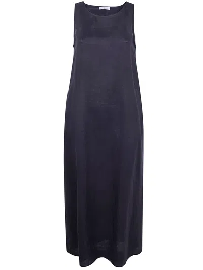 Why Ci Abito Senza Maniche "1013 0001 Black" In Blue