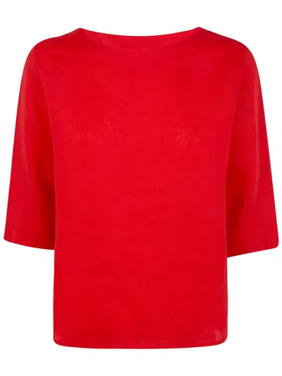 Why Ci Camicia Manica Lunga "blouse" In Red