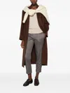 Why Ci Check-pattern Turn-up Trousers In Multi