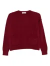 Why Ci Fine-knit Jumper In Red