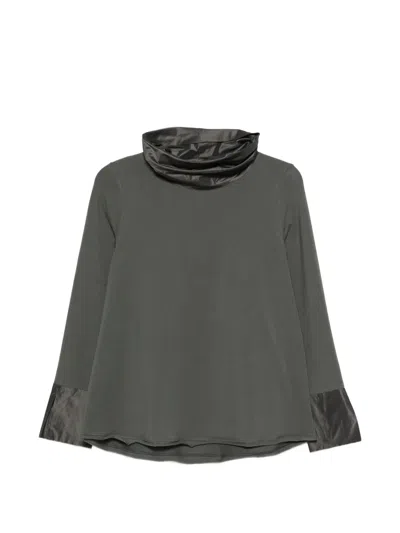 Why Ci T-shirt Mit Stehkragen In Gray