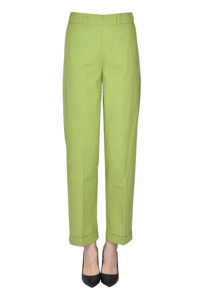 Why Ci Lightweight Cotton Trousers In Green