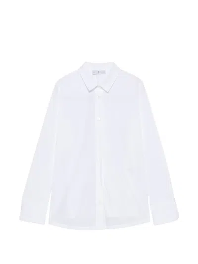 Why Ci Langärmeliges Hemd In White