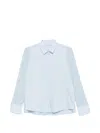Why Ci 패널 긴소매 셔츠 In Blue