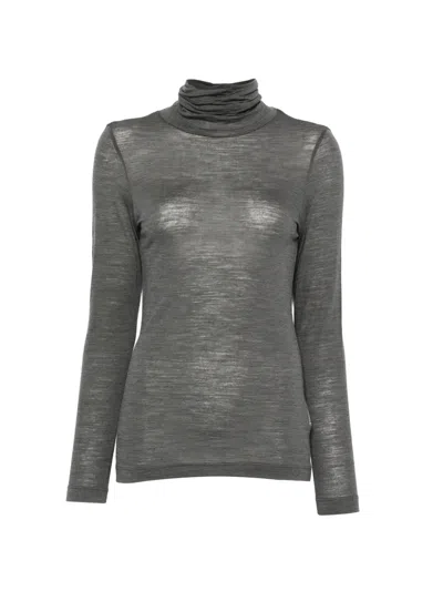 Why Ci Langarmshirt Mit Rollkragen In Gray