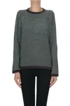 Why Ci Striped Wide Pullover In Multi