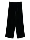 Why Ci Velvet Trousers In Black