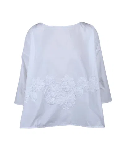 Why Ci White Cotton Women Blouse