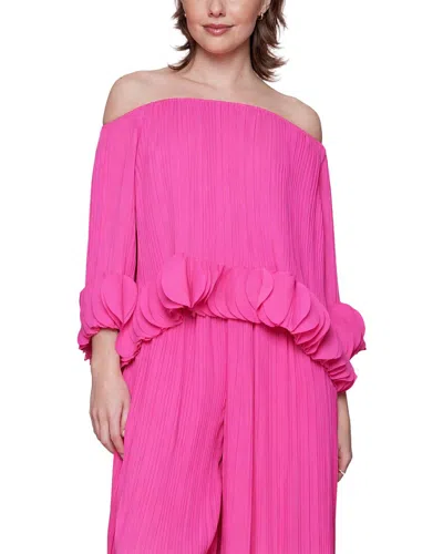 Why Dress 3d Embellished Top In Pink