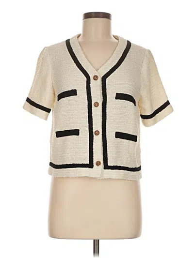 Pre-owned Why Dress Kimono In Ivory